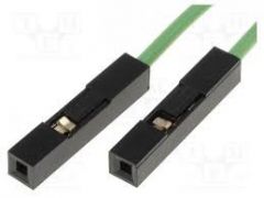 Cable Conexión PIN Hembra ARDUINO 2,5cm Verde (10uds.)
