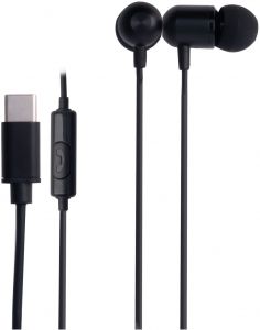 Auriculares In Ear Con Microfono USB-C NEGRO