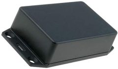 Caja Montaje 56x85x27mm Con Soporte Abs Negro Hm-1591xxmsflbk
