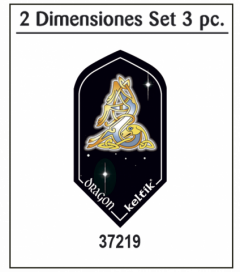 Voladores Keltik Dragon Set de 3 Piezas dos dmensiones 37219