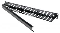 Panel Rack 19in Pasacables Con Tapa Frontal 1U