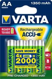 Varta Ready2Use HR06 1350 mAh Batería recargable AA Níquel-metal hidruro (NiMH)