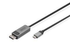 Digitus Cable adaptador bidireccional de USB tipo C a DisplayPort