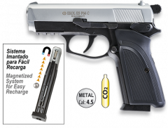 Ekol Es  P66c Pistola Co2 Blanca Cal 4.5