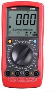 Multimetro Digital UT58B Voltaje AC/DC, Corriente AC/DC, Resistencia, Capacidad, Temperatura