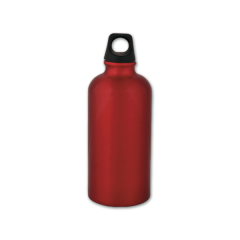 Botella de aluminio Aventuralia de 0,5 litros de color rojo 39001