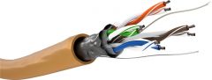 Cable Ftp Cat5e Flexible Cca Naranja (100m) Goobay 93268