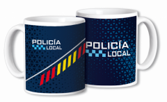 Taza Ceramica Policia Local