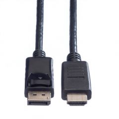 VALUE 11.99.5781 adaptador de cable de vídeo 2 m DisplayPort Negro