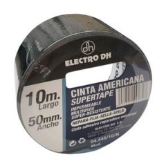 Cinta Americana Super Tape 50mmx10m Negra Dh 04.440/10/n