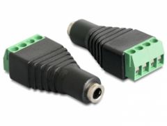 DeLOCK 65457 cambiador de género para cable 3.5mm 4pin Negro, Verde