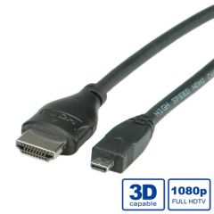 Cable ROLINE HDMI High Speed con Ethernet HDMI - M