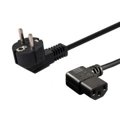 Savio CL-116 cable de transmisión Negro 1,8 m Enchufe tipo C IEC C13