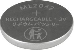 Bateria Litio Recargable 3,6v 40ma  Ml2032 Ml2032p