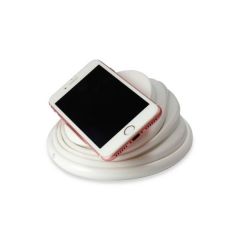 Conceptronic GORGON03G cargador de dispositivo móvil Auriculares, Smartphone Gris USB Cargador inalámbrico Carga rápida Interior