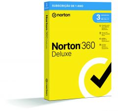 Norton 360 deluxe 25gb 1 user 3 device 1 year portugues box
