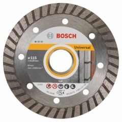 Bosch 2 608 602 393 - Disco tronzador de diamante Standard for Universal Turbo (115 x 22,23 x 2 x 10 mm)