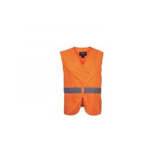 Chaleco Gamo Safe Vest, multiusos, plegable, color naranja visibilidad, disponible en tallas M y L, 457987195