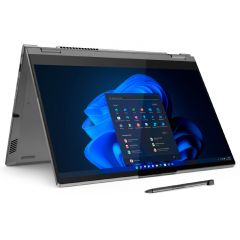 Lenovo ThinkBook 14s Yoga Híbrido (2-en-1) 35,6 cm (14") Pantalla táctil Full HD Intel® Core™ i5 i5-1335U 8 GB DDR4-SDRAM 256 GB SSD Wi-Fi 6 (802.11ax) Windows 11 Pro Gris