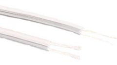 Pack de 100 mts Cable audio paralelo blanco / gris 2 × 1'5 mm² Electro Dh 49.070/1.5 8430552052882