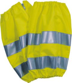 Polainas de alta visibilidad en nylon amarillo con bandas reflectantes Vega Holster 4AV03