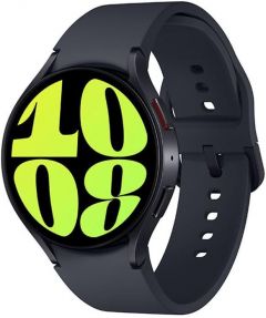 Reloj Samsung Galaxy Watch 6 LTE (R945) 44 mm. Color Grafito (Graphite). Reloj Inteligente, 90 Modos Deportivos, Batería de Larga Duración. Recibe y contesta tus notificaciones. Resistente al agua.