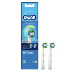 Cabezales de recambio oral-b eb20/4 precision clean cleanmaximiser pack 2 unidades