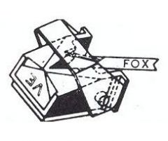 Aguja Tocadiscos FOX606-DST-W