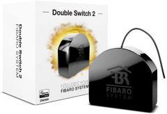 Fibaro Double Switch 2 - FGS-223 - Micromodulo relé interruptor doble On / Off Z-Wave+ con medicion de consumo.
