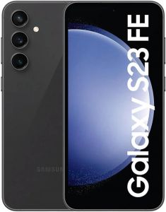 Teléfono Samsung Galaxy S23 Fe (S711) 5g. Color Grafito (Graphite). 128 GB de Memoria Interna, 8 GB de RAM. Dual Sim. Pantalla Dynamic AMOLED 2X de 6,4". Cámara Principal de 50 MP. Smartphone libre.
