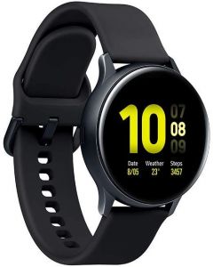 OUTLET Watch Samsung Galaxy Active 2 (R820) 44mm, Reloj de Aluminio, Color Negro (Black). Nuevo Reloj Deportivo, Bluetooth. Pantalla amplia. Reloj resistente al agua y al polvo. Versión EU.