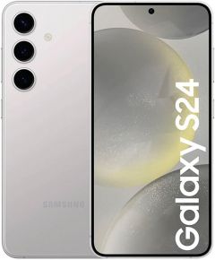 Teléfono Samsung Galaxy S24 (S921) 5g. Color Gris (Marble Grey), 128 GB de Memoria Interna, 8 GB de RAM. Dual Sim. Pantalla FHD+ Dynamic AMOLED 2X de 6,2". Cámara principal de 50 MP. Smartphone libre.