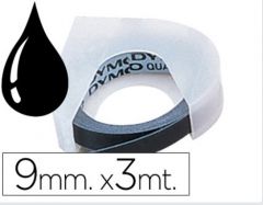 DYMO 520109 cinta para impresora de etiquetas Blanco sobre negro