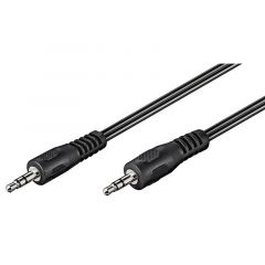 Cable JACK 3,5 Stereo Macho-Macho 3,5 Stereo  2,5metros
