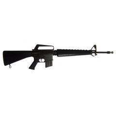 Réplica de Fusil de asalto M16A1, de los Estados Unidos en el año de 1967 en la Guerra del Vietnam, fabricado en metal y plástico negro, con cañón ciego, no funciona, para decoración