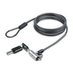 StarTech.com NANOK-LAPTOP-LOCK cable antirrobo Negro, Plata 2 m