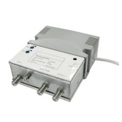 Amplificador de banda ancha Electro DH, para TDT y analógico, con ajuste de ganancia, regulación pendiente, 60.275
