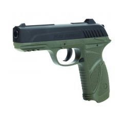 Pistola Gamo CO2  PT-85 Blowback Olive, color verde y negro, 138 m/s, gatillo de doble acción, calibre 4,5 mm, 6111381