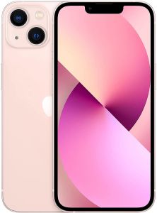 Teléfono Apple Iphone 13 Color Rosa (Rose) 4 GB de RAM, 128 GB de Memoria Interna, Pantalla Super Retina XDR de 6,1".Cámara dual de 12 Mpx con gran angular. - Smartphone completamente libre.