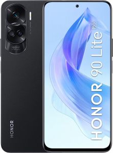 Teléfono Honor 90 Lite 5g. Color Negro (Black) 256 GB de Memoria Interna, 8 GB de RAM, Dual Sim. Pantalla HONOR FullView de 6,7". Cámara Trasera de 100 MP. Pantalla FullView de 6,7". Smartphone libre.