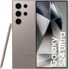 Teléfono Samsung Galaxy S24 Ultra (S928) 5g. Color Gris (Titanium Grey). 12 GB de RAM. 256 GB de Memoria, Dual Sim. Pantalla Dynamic AMOLED 2X de 6,8". Cámara Principal de 200 MP. Smartphone libre.