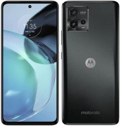 Teléfono Motorola Moto G72, Color Gris (Meteorite Grey) 128 GB de Memoria Interna, 8 GB de RAM, Dual Sim. Pantalla P-OLED de 6,55". Triple cámara trasera de 108+8+2 MP. Smartphone completamente libre.