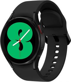 Reloj Samsung Galaxy Watch 4 (R860), Color Negro (Black), Bluetooth, Diseño Elegante, Reloj de Aluminio con 40 mm de esfera. Control de Salud, Seguimiento Deportivo. Presión arterial y ECG.
