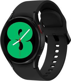 Samsung Galaxy Watch 4 (R860), Color Negro (Black). Caja de 40 mm. Smartwatch, Control de Salud, Seguimiento Deportivo, Batería de Larga Duración, Bluetooth.