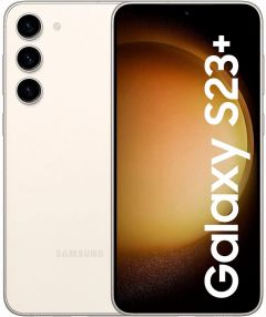 Teléfono Samsung Galaxy S23+ (S916) 5g. Color Crema (Cream), 512 GB de Memoria Interna, 8 GB de RAM, Dual Sim. Pantalla Dynamic AMOLED 2X FHD+ de 6,6". Cámara Principal de 50 MP. Smartphone libre.