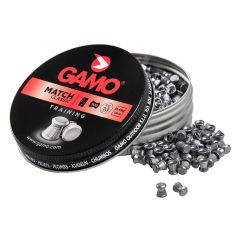 Balines Match Lata Metal Para Calibre 4.5 mm, lata de 500 unidades Gamo, 6320034