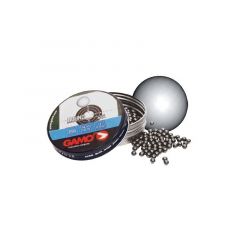 Balines Bola Lata Metal  250 unidades para Calibre 5.5 mm, 1 gramo de peso, Gamo 6320325