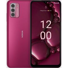 Teléfono Nokia G42. Color Rosa (Pink) 5g. 128 GB de Memoria Interna, 6 GB de RAM. Dual Sim. Pantalla HD+ de 6,56”. Cámara principal de 50 MP y Frontal de 8 MP. Smartphone completamente libre.