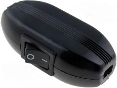 Interruptor Pasante Balancin 6A 250Vac Color Negro
