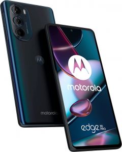 Teléfono Motorola Xt2201-1 Moto Edge 30 Pro 5g. Color Azul (Cosmos Blue), 256 GB de Memoria Interna, 12 GB de RAM. Pantalla OLED FullHD+ de 6,7". Cámara Principal de 50 MP. Smartphone libre.